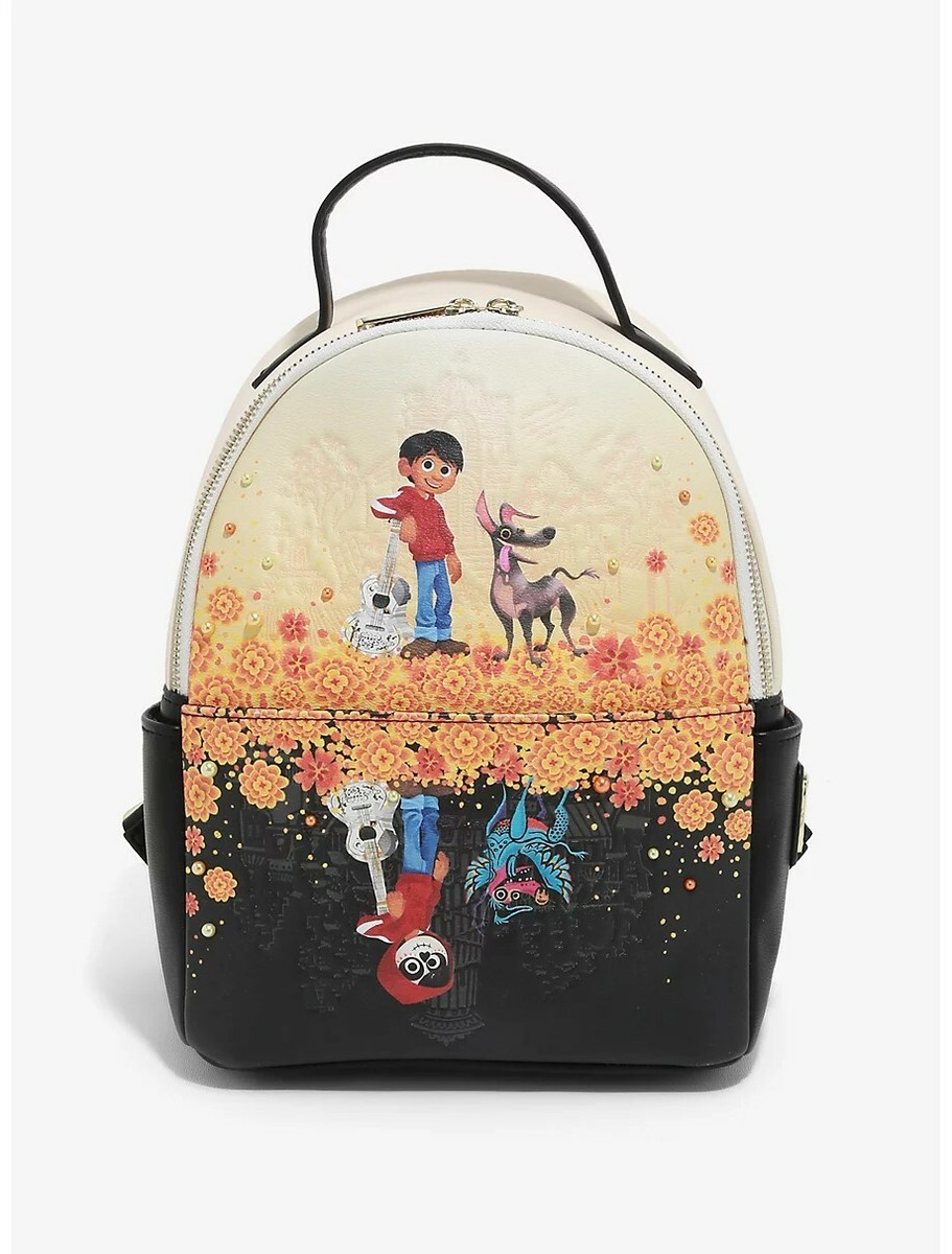 Loungefly Disney Pixar Coco Marigold Mirror Mini Backpack