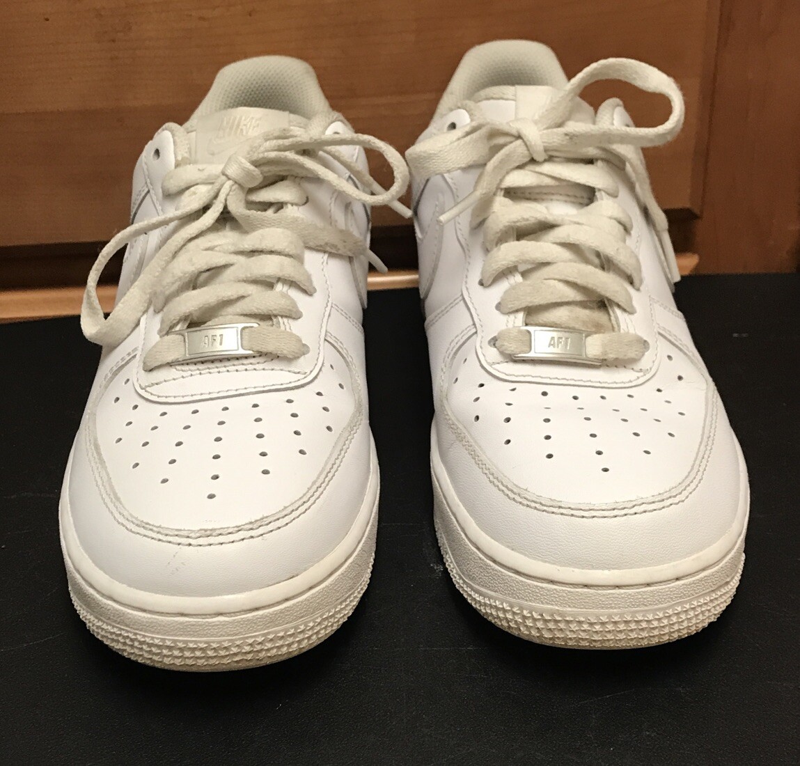 Nike Air Force 1 LE GS Low Triple White CW2288-111 Shoes Men Size