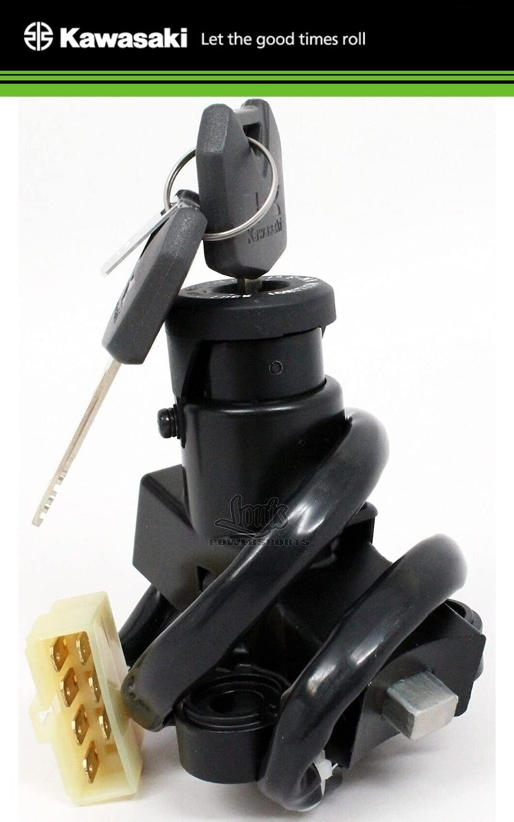 OEM 2006-2012 Kawasaki ZX6R ZX10R Ignition Switch & Keys 27005