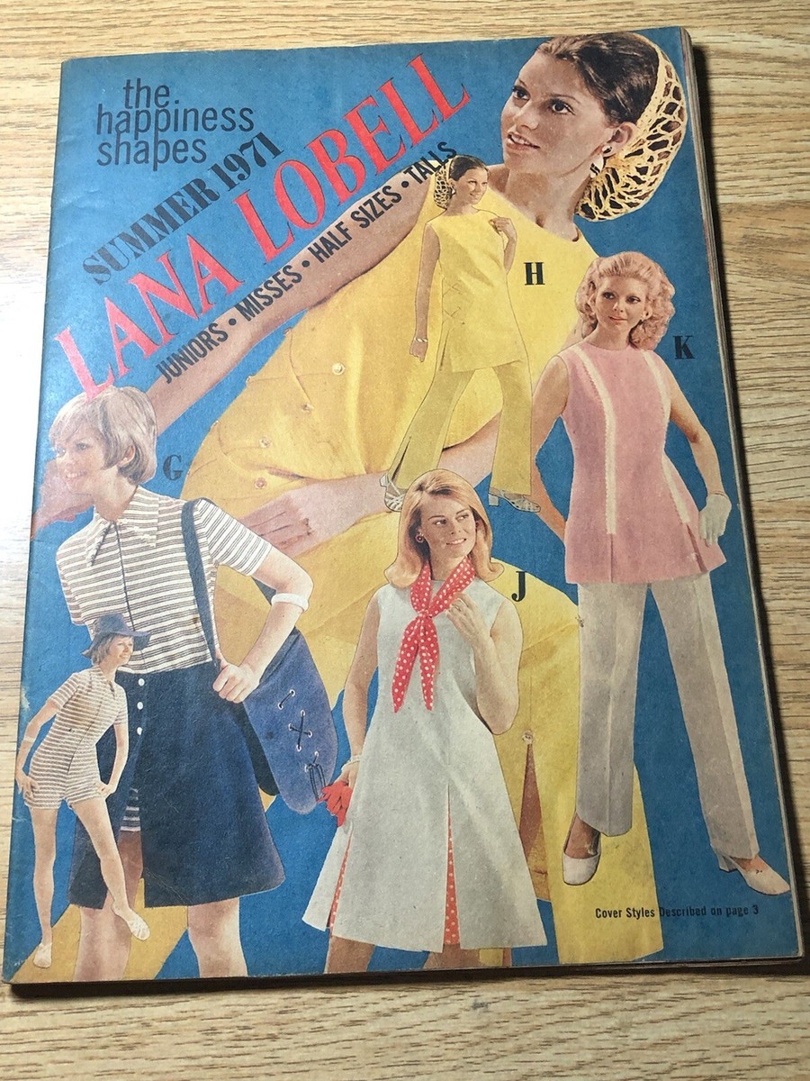 Magazine Lana Lobell Fashion Summer 1971 Original Vintage_LDP Shop