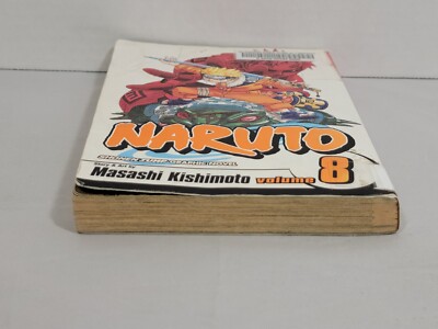 Naruto, Vol. 8 by Masashi Kishimoto (2005, Trade Paperback