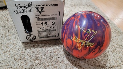 DV8 Verge Hybrid Bowling Ball 1st Quality | 15 Pounds | 2-3