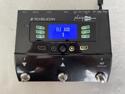 TC-Helicon Play Acoustic Guitar & Vocal Effect Processor with