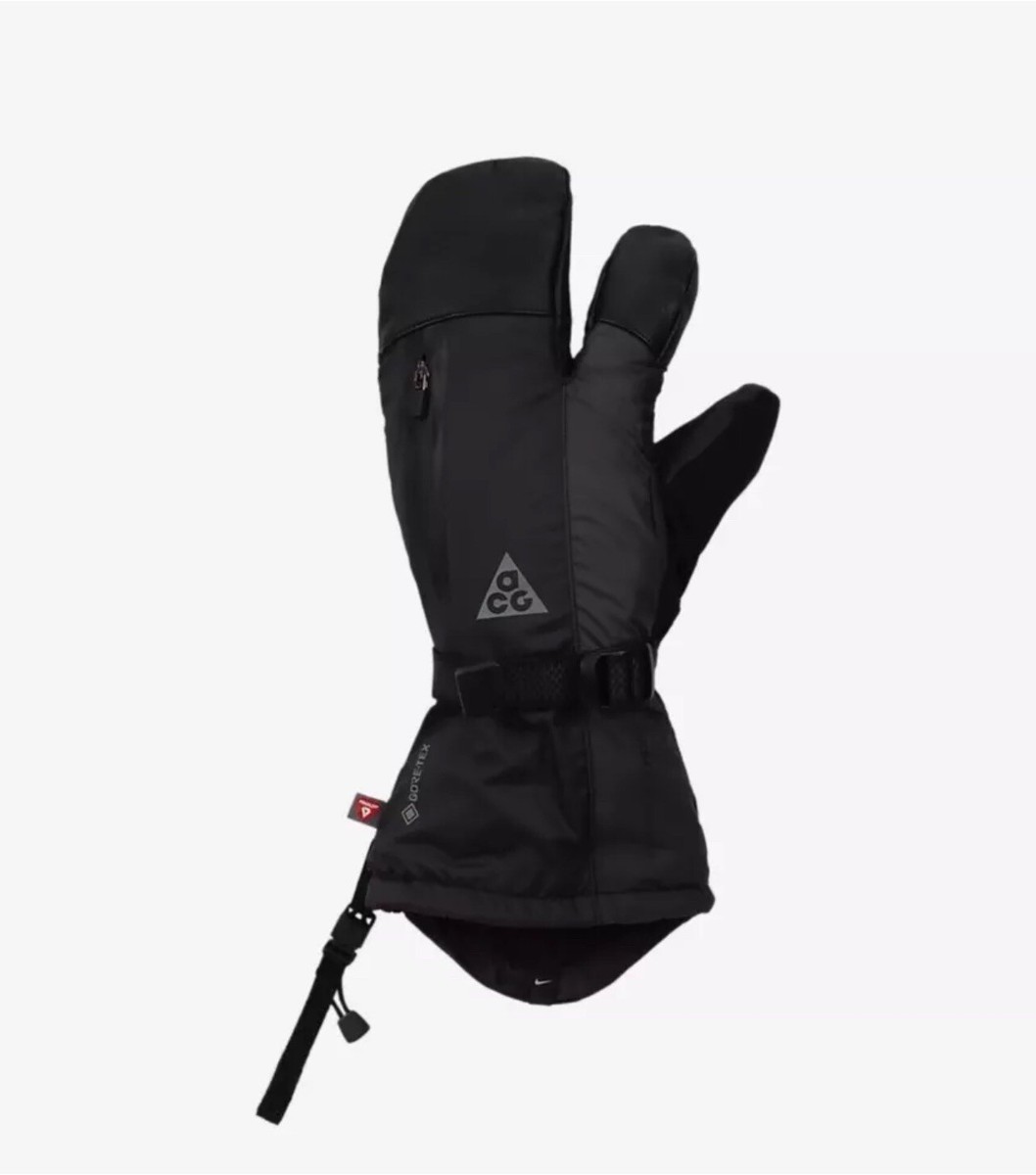 Nike ACG Therma-FIT ADV GORE-TEX Split Mittens Size Xsmall Adult