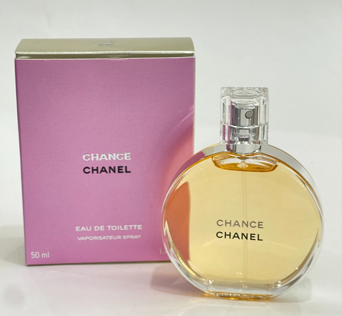 Chanel Chance Eau De Toilette 1.7 fl oz / 50 ml Spray New In Box
