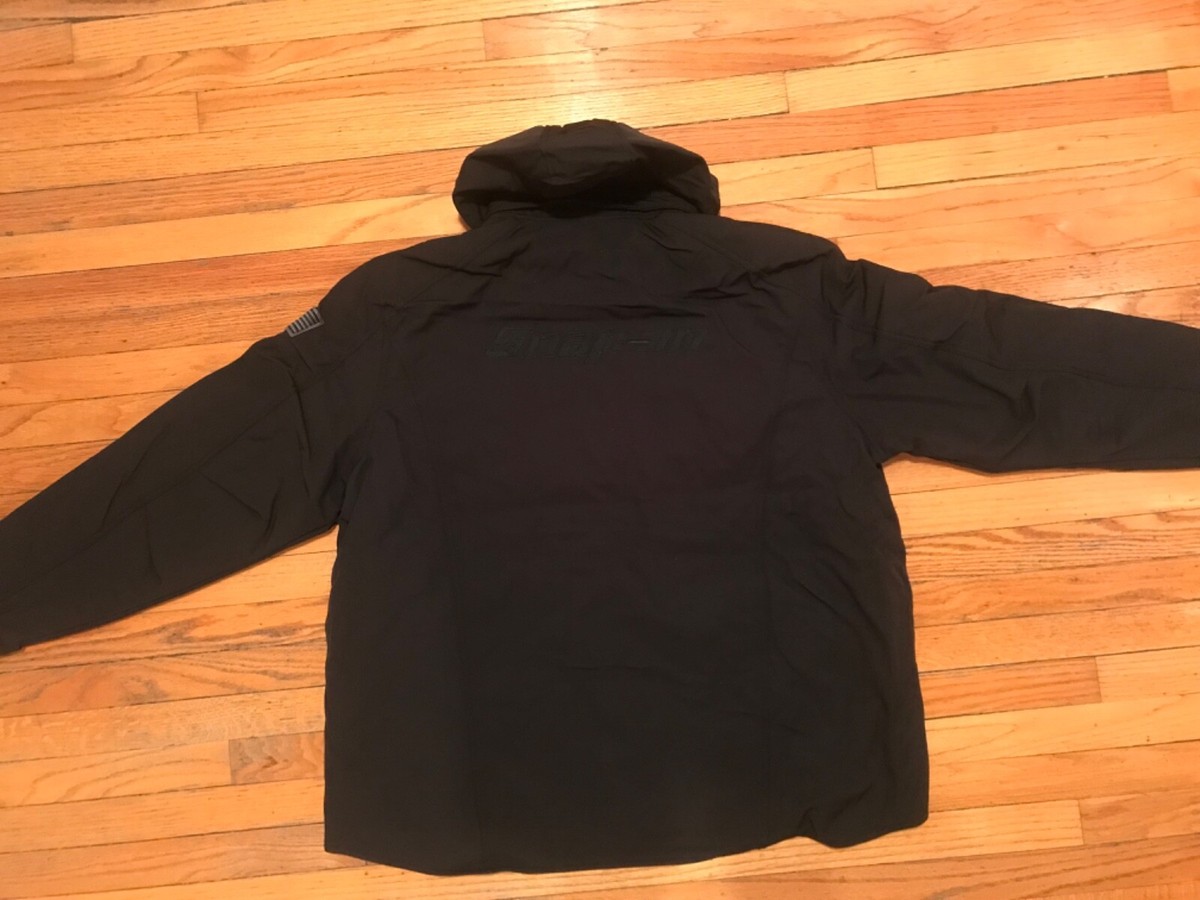 SNAP ON TOOLS 2025 Adams Padded Black Beauty Jacket Mens 3XL - Zip