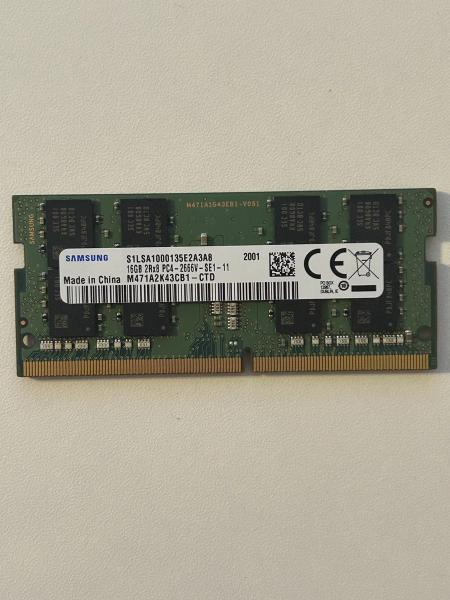 Samsung DDR4 SDRAM 16 GB Capacity per Module Memory (RAM) for sale