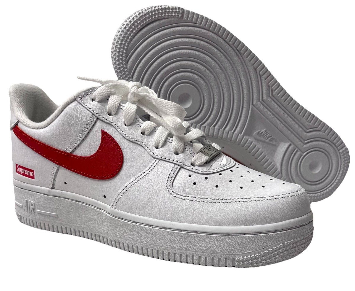 Nike x Supreme Air Force 1 Low Shanghai CU9225-101 Speed Red