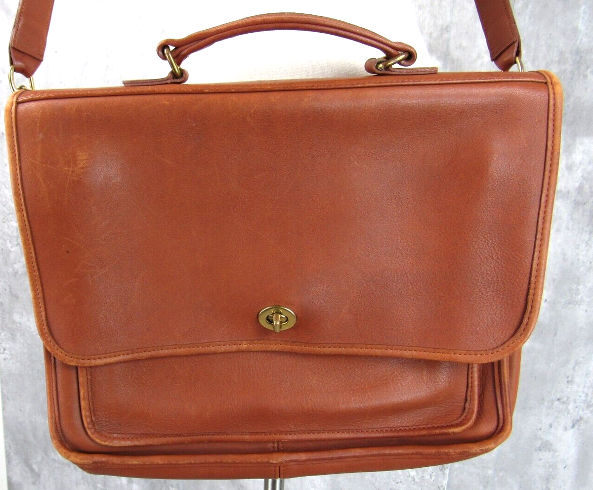 Vtg Coach 5181 Shoulder Bag COLEBROOK Messenger Bag Briefcase