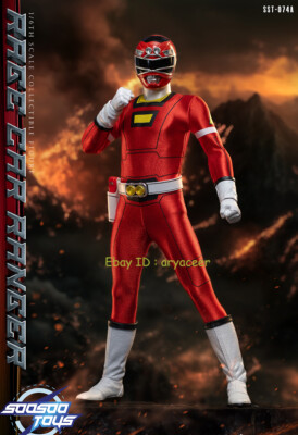 Soosoo Toys SST074A Super Sentai Rage Car Ranger 1/6 Action Figure