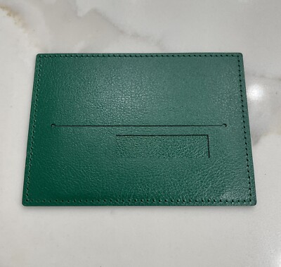 100% Genuine New Style Card Holder For Rolex Guarantee Manual