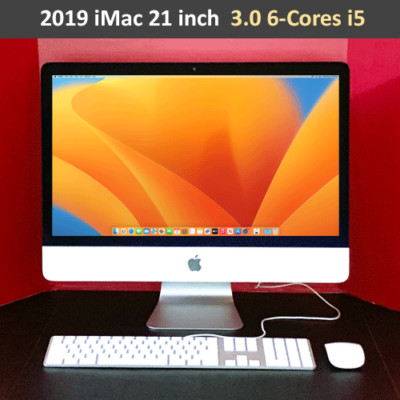 2019 iMac 21.5 4k | 3.0 GHz 6-Core i5 | 1TB PCIe + 1TB HDD | 32GB