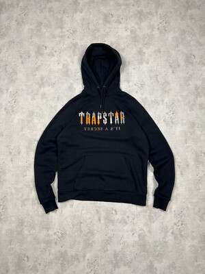 Trapstar Black Hoodie Big Logo Size M | eBay