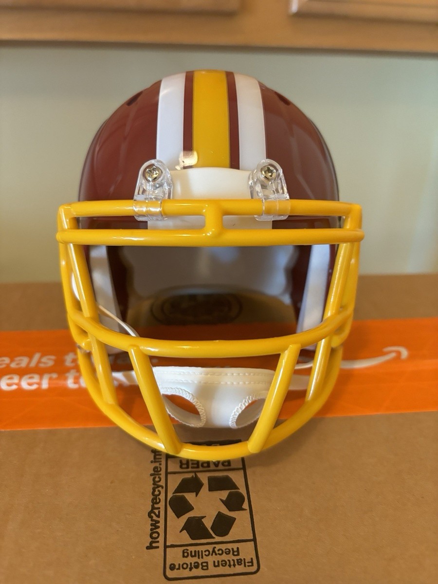 Washington Redskins Custom Mini Football Helmet Riddell Speed | eBay