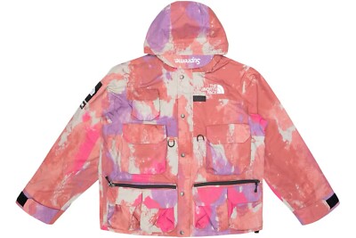 North face X Supreme Pink Cargo Jacket Size M | eBay
