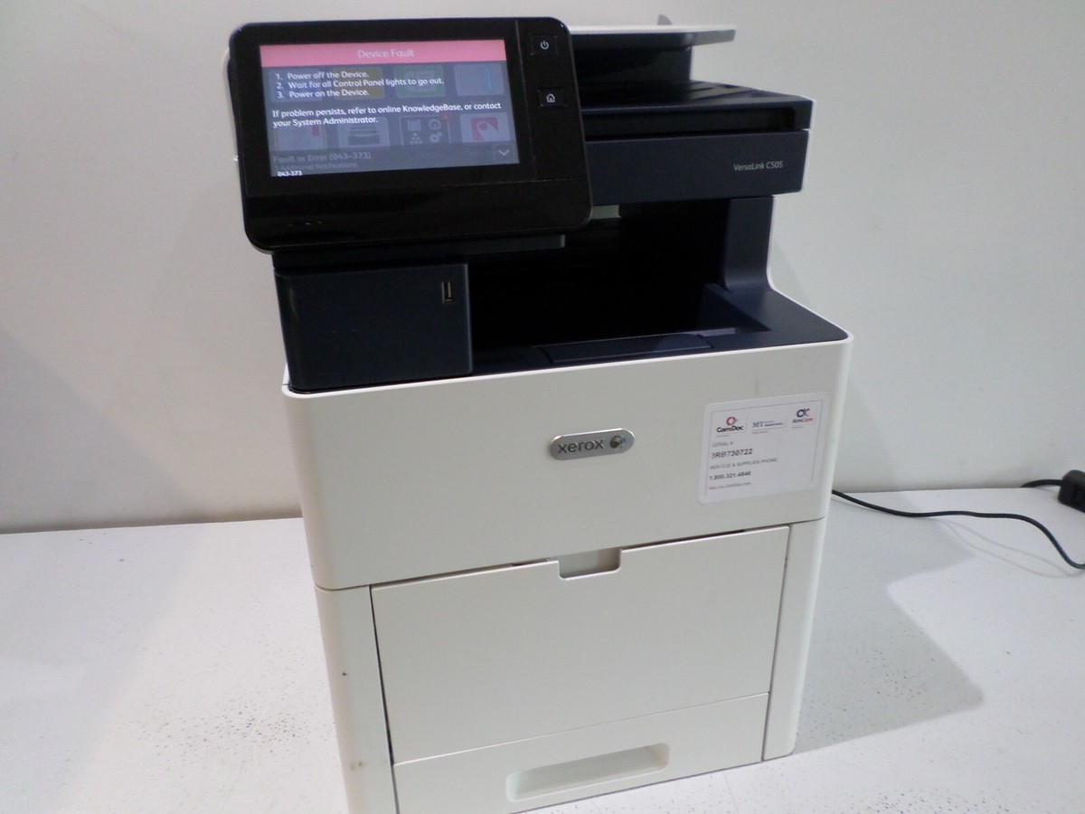 Xerox Versalink B505 Color All-in-One Printer J-A291 - Error 043
