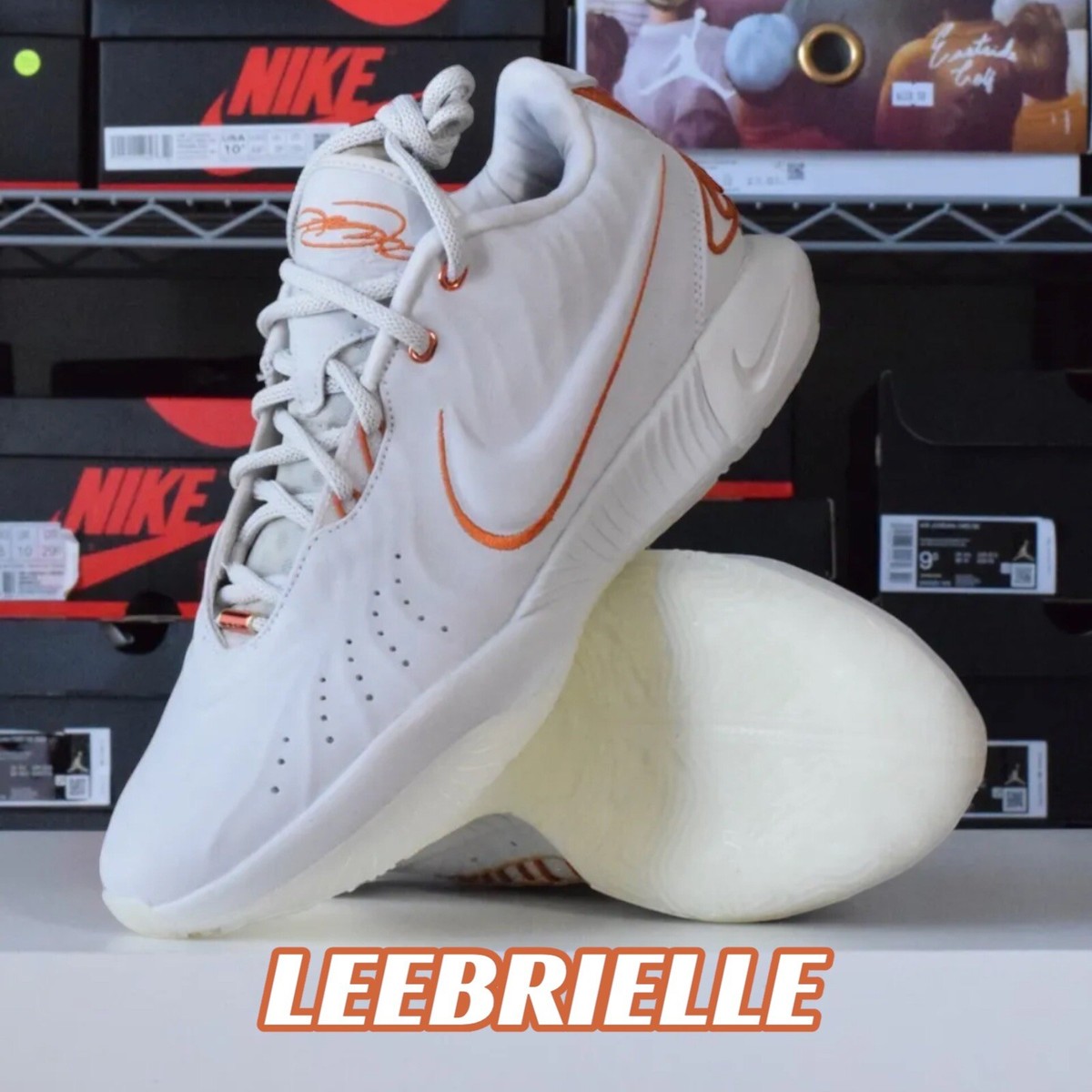 NEW Nike LeBron 21 AKOYA Light Bone Orange FV2345-001 Men's