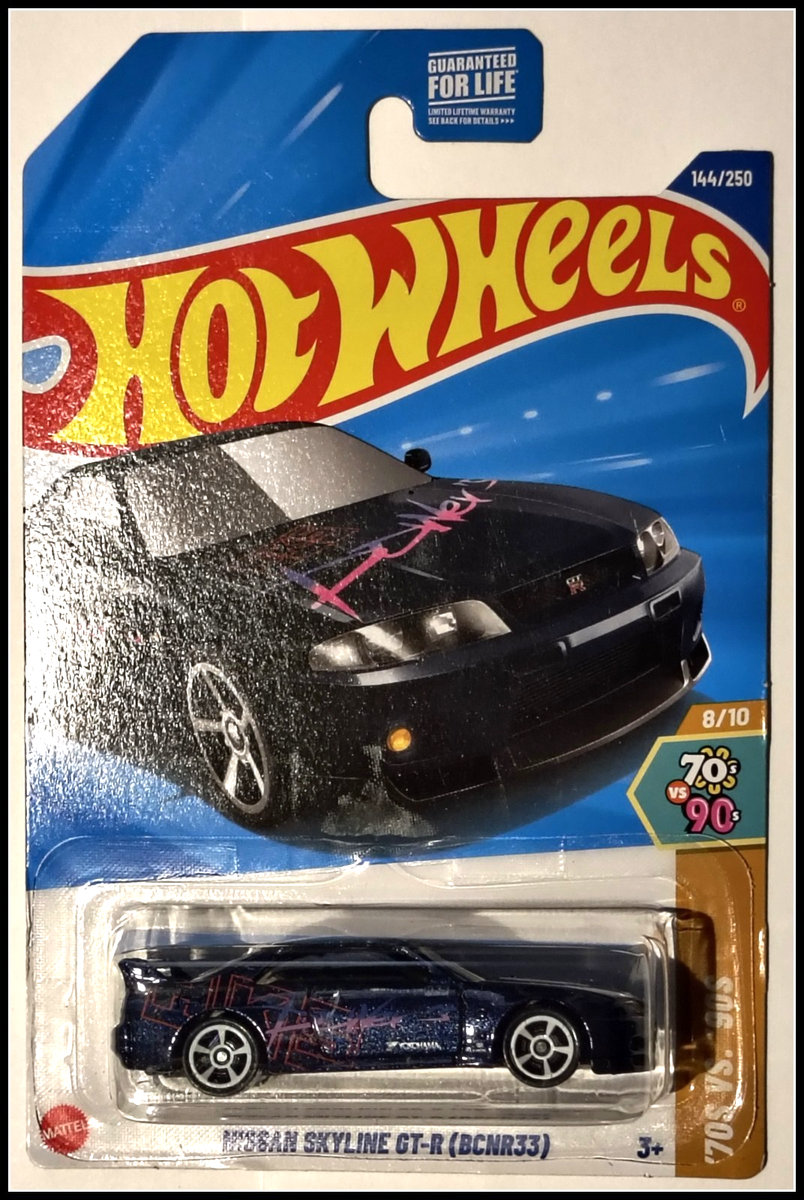 Hot Wheels Blue Nissan Skyline GT-R BCNR33 144/250 2025 | eBay