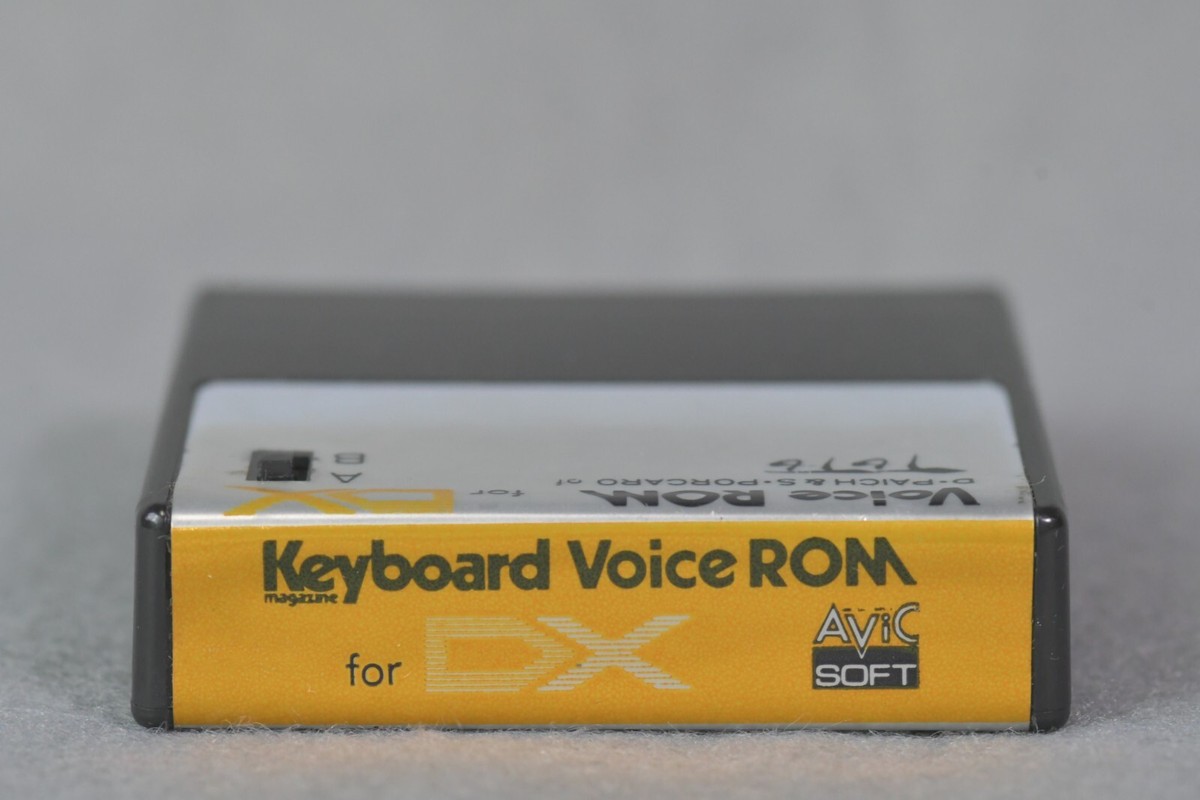 Yamaha AViC KV-05 TOTO Voice ROM Cartridge for Yamaha DX7 | eBay
