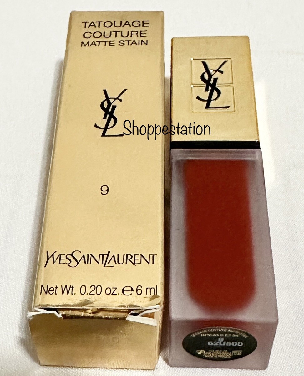 Yves Saint Laurent Tatouage Couture Matte Stain Shade 9 GRENAT NO