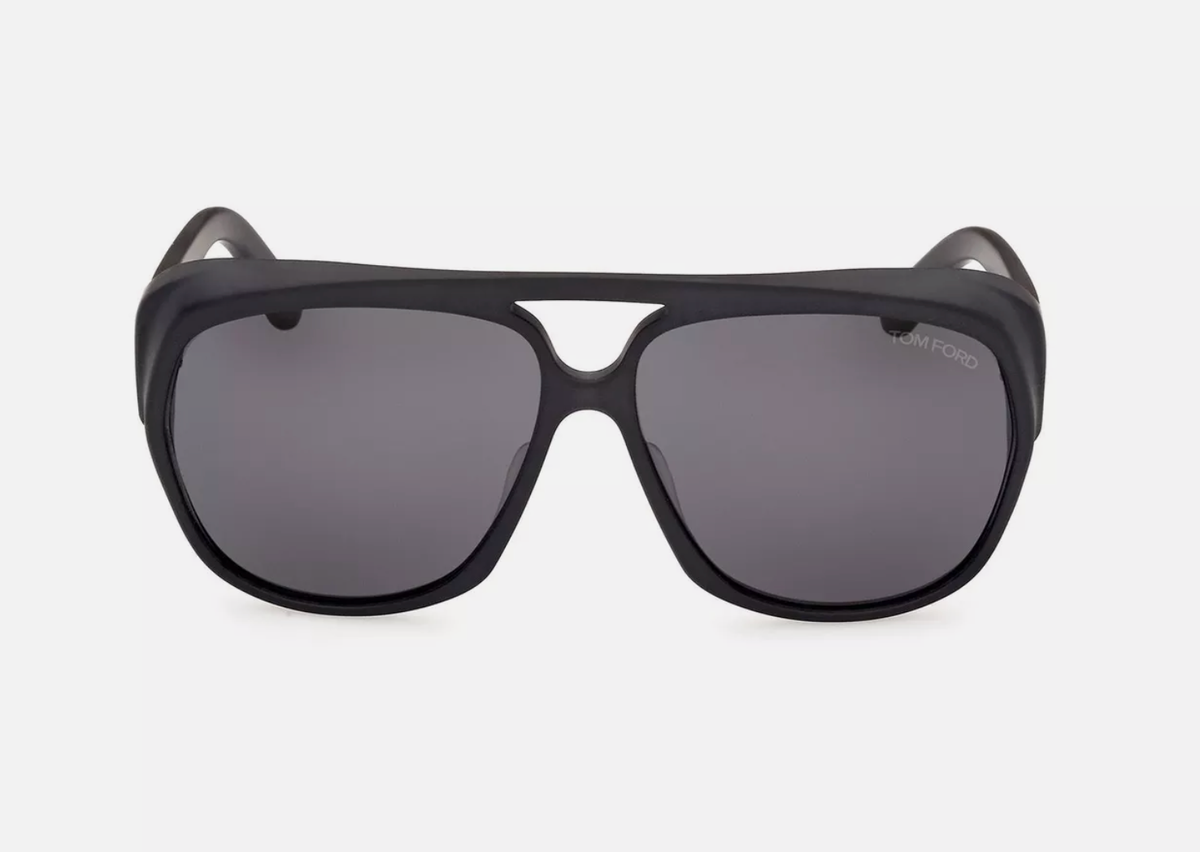New TOM FORD Sunglasses JAYDEN TF 1103 02A 61-13 Matte Black Frame