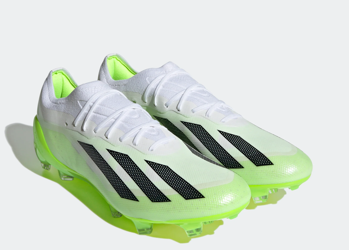 adidas X Crazyfast.1 FG Men's Sizes White Green Soccer Cleats