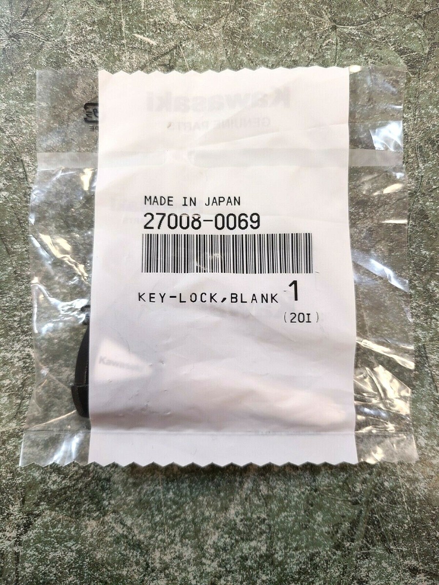 Genuine Kawasaki Key Blank Ninja 650 1000 ZX6R ZX10R ZX14R Z1000