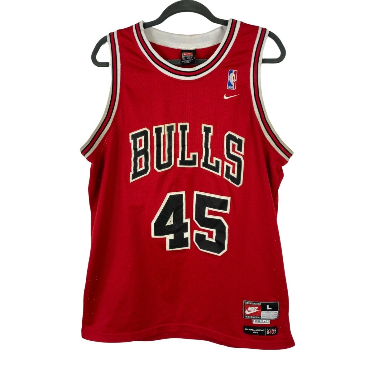Vintage Michael Jordan Jersey NIKE 8403 Chicago Bulls #45 NBA