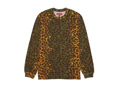 Supreme Small Box L S Tee Cheetah | eBay