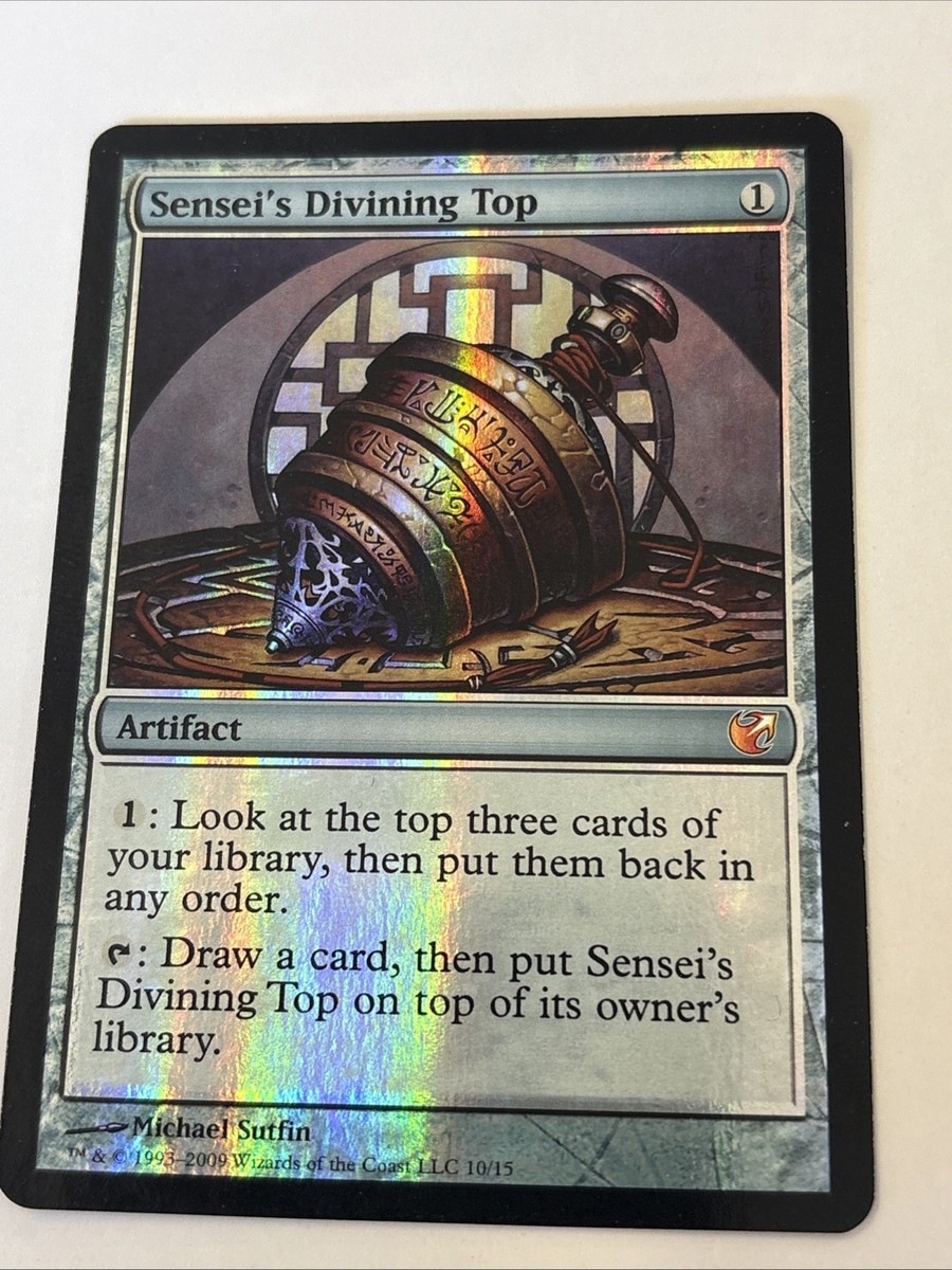MTG - Sensei's Divining Top - Foil From the Vault: Exiled | eBay