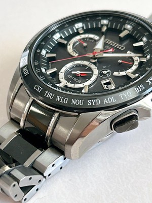 SEIKO Astron 8X53-0AB0-2 Solar Watch 18cm 7.1in Wrist Size Working