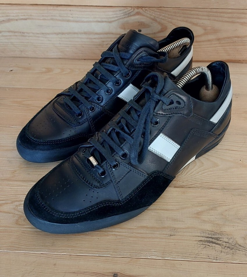 Dior Homme B41 Sneakers 2007 Black Leather Suede Trainers | eBay