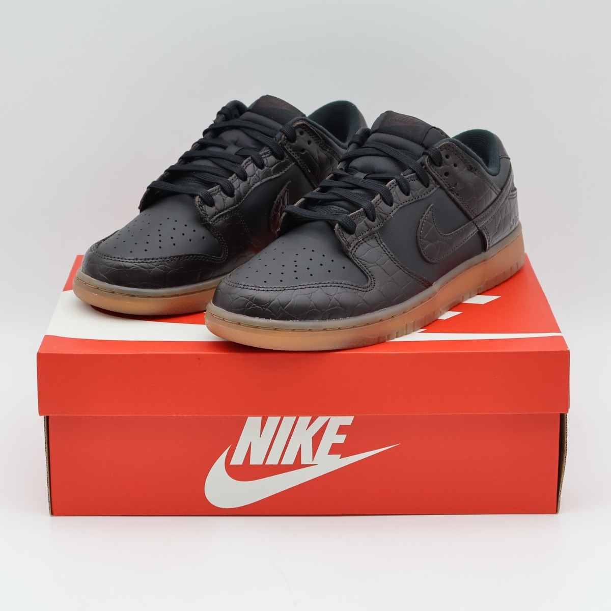 DV1024-010 Nike Dunk Low Velvet Brown and Black (Men's) | eBay
