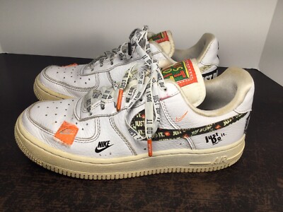 Nike Air Force 1 Low '07 Premium Just Do It 2018 Men's Size 5.5