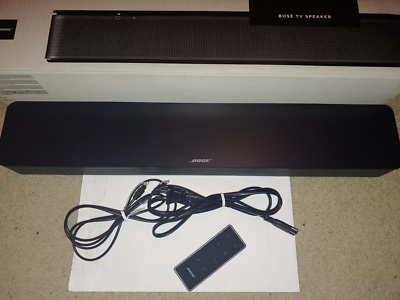 Bose TV Speaker Model 431974 Small Compact Soundbar, Black
