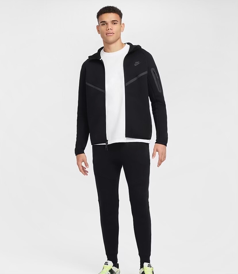 Nike Tech Set Fleece Full-Zip Hoodie HV0949-010 & Pants HV0959-010