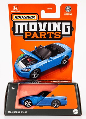 2024 Matchbox Moving Parts #35 2004 Honda S2000 SUZUKA BLUE
