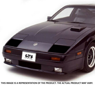 Fits 84-86 300ZX ZX Z31 GTS Smoke Acrylic Headlight Covers Pair