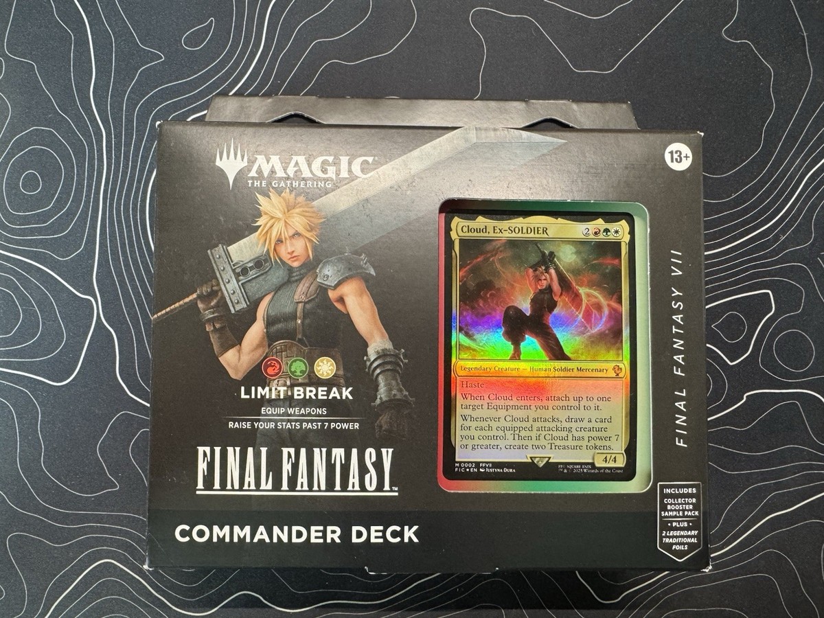 Magic the Gathering Final Fantasy Cloud Commander Deck - Limit
