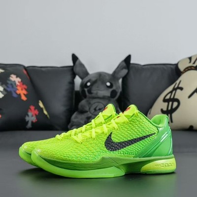 Size 10.5 - Nike Zoom Kobe 6 Protro Low Grinch for sale online | eBay