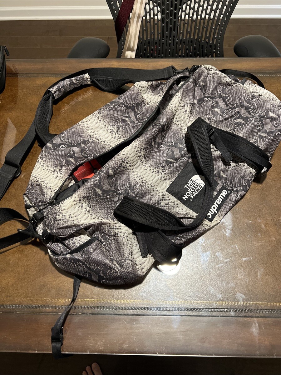 Supreme x The North Face Snakeskin Flyweight Duffle Bag One Size