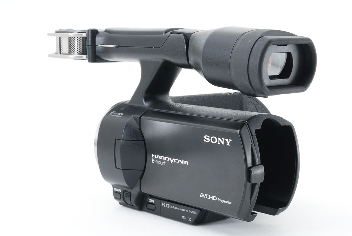 SONY NEX-VG20 Video Camera Handycam for α E mount [Excellent++]