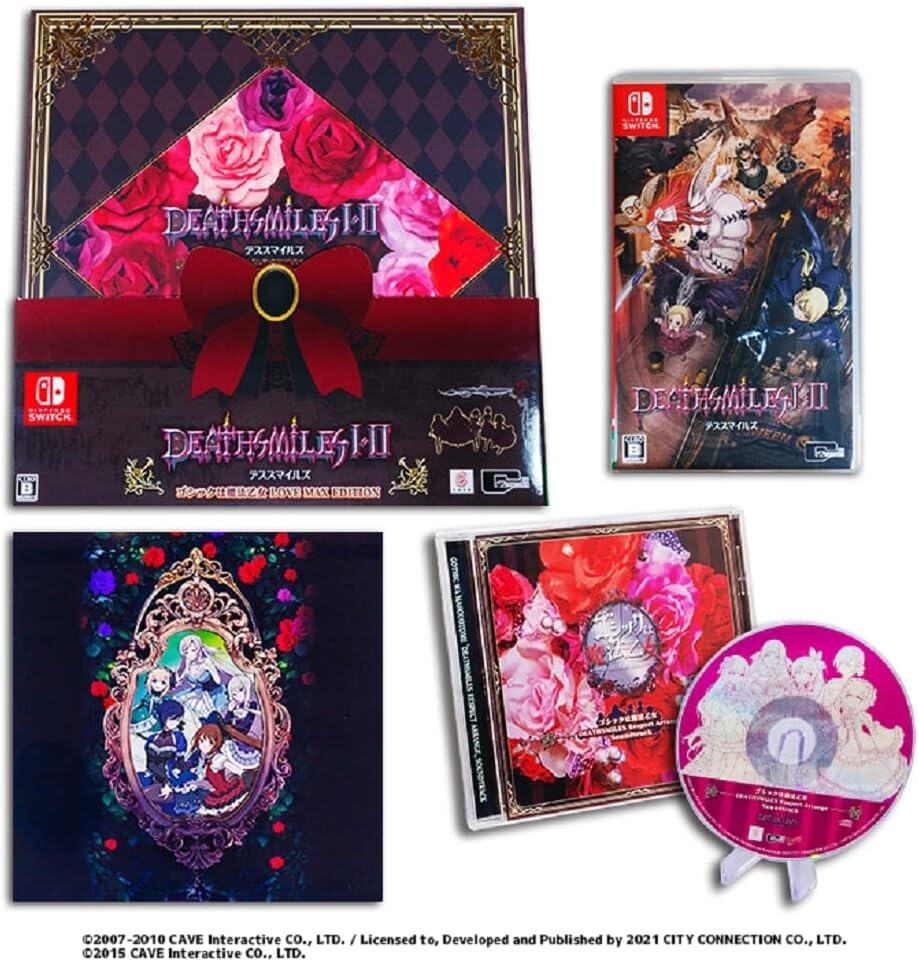 Nintendo Switch Deathsmiles I & II LOVE MAX EDITION Soundtrack CD
