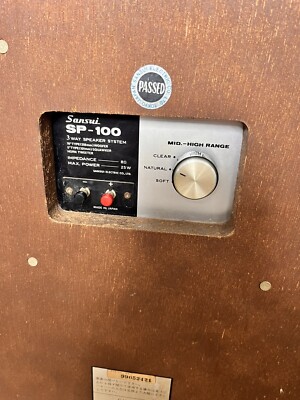 SANSUI SP-100 良音 完動品 SANSUI SP-100 良音 完動品