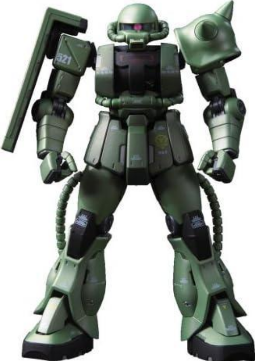 MG Mobile Suit Bandai Gundam Zaku II MS-06J Ver.2.0 1/100 Plastic