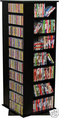 Venture Horizon HUGE 1600 CD 756 DVD Spinner Cd/dvd Storage Rack