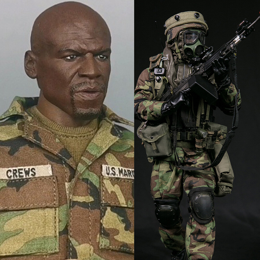 DAMTOYS 78082 Marine Corps SAW GUNNER Gunnery sergeant Crews 1/6