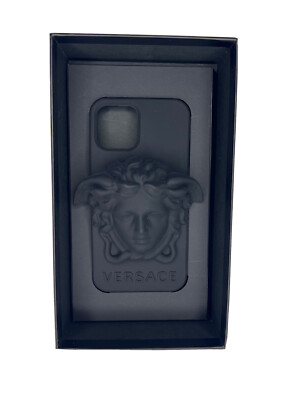 Versace iPhone 12 Pro Medusa Head Black Phone Case 100% Authentic