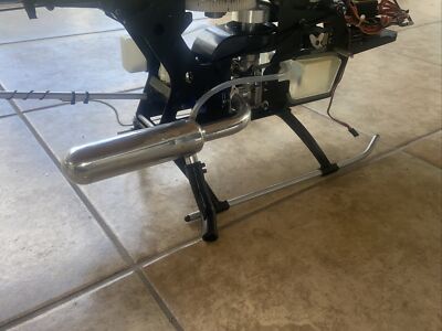 JR PROPO ERGO 50 helicopter With A OS 50SX Engine And Remote JR