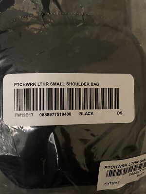 SUPREME PATCHWORK LEATHER SMALL SHOULDER BAG | eBay